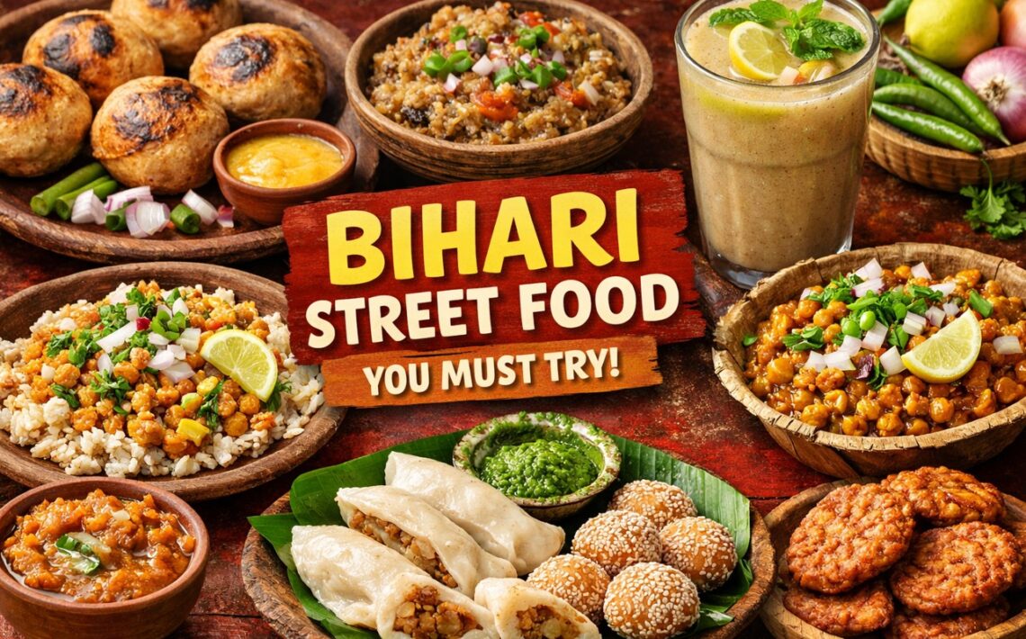 bihari street food litti chokha