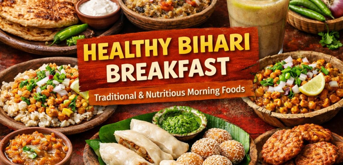 healthy bihari breakfast