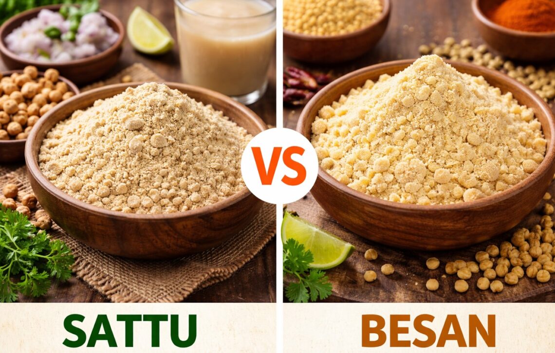 sattu vs besan
